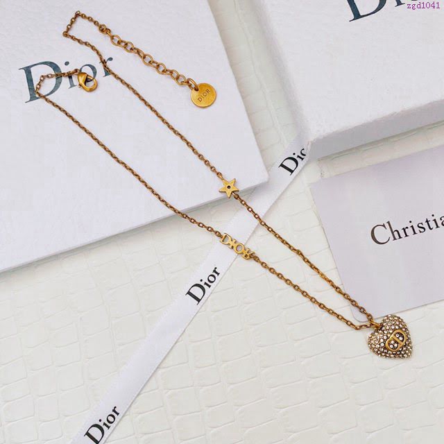 Dior飾品 迪奧經典熱銷款CD項鏈  zgd1041