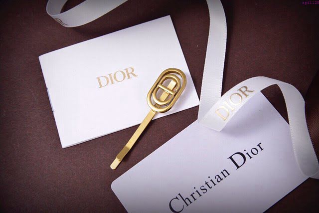 Dior飾品 迪奧經典熱銷款CD字母髮夾 Dior頭飾  zgd1129