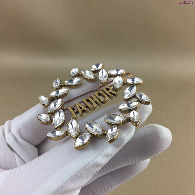 Dior飾品 迪奧經典熱銷款髮夾 Dior頭飾  zgd1172