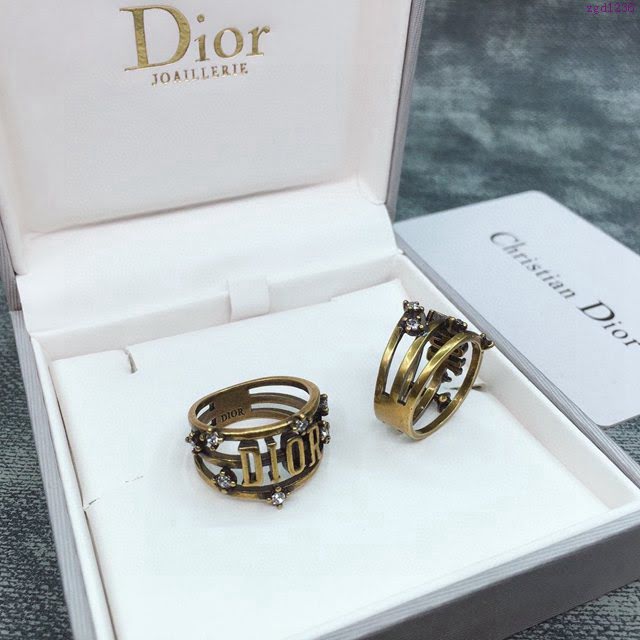 Dior飾品 迪奧經典熱銷新款女戒指  zgd1236