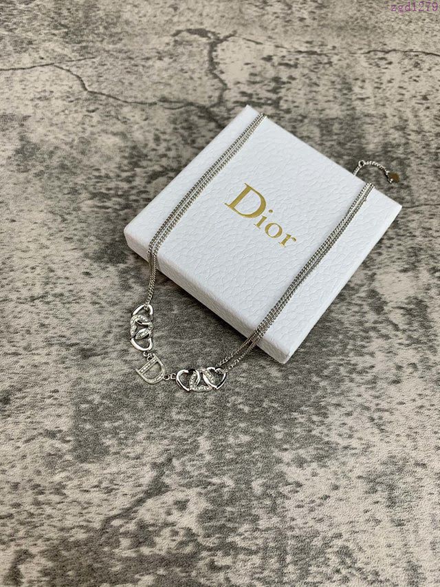 Dior飾品 迪奧經典熱銷款中古項鏈  zgd1279