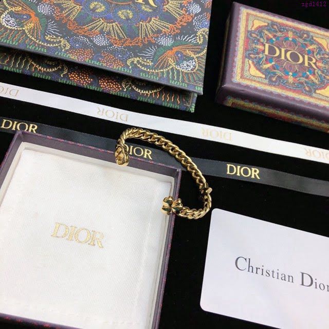 Dior飾品 迪奧經典熱銷款字母開口手鐲手環  zgd1412