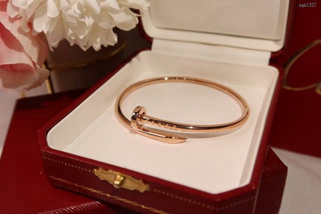 Cartier首飾品 卡地亞釘子手鐲 S925純銀  zgk1327