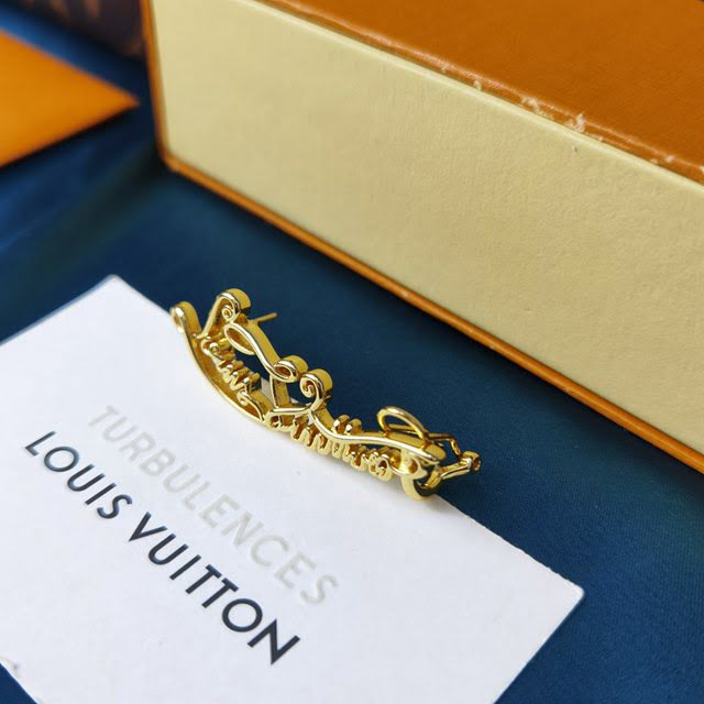 Louis Vuitton新款飾品 路易威登My LV Affair耳夾 LV無耳洞耳夾耳飾  zglv1967