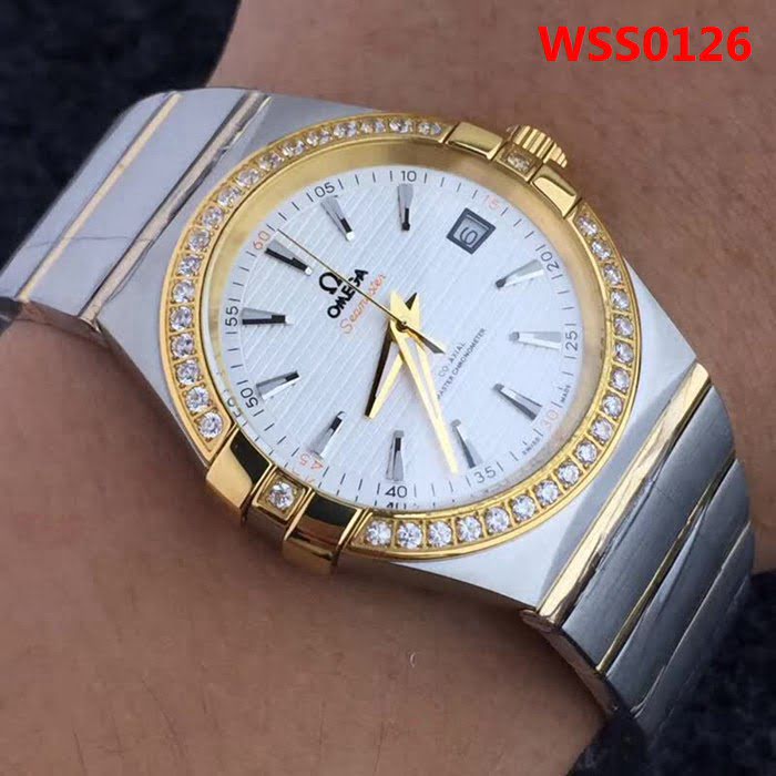 歐米茄OMEGA 雙鷹星座 西鐵城機芯精品男士腕表 WSS0126