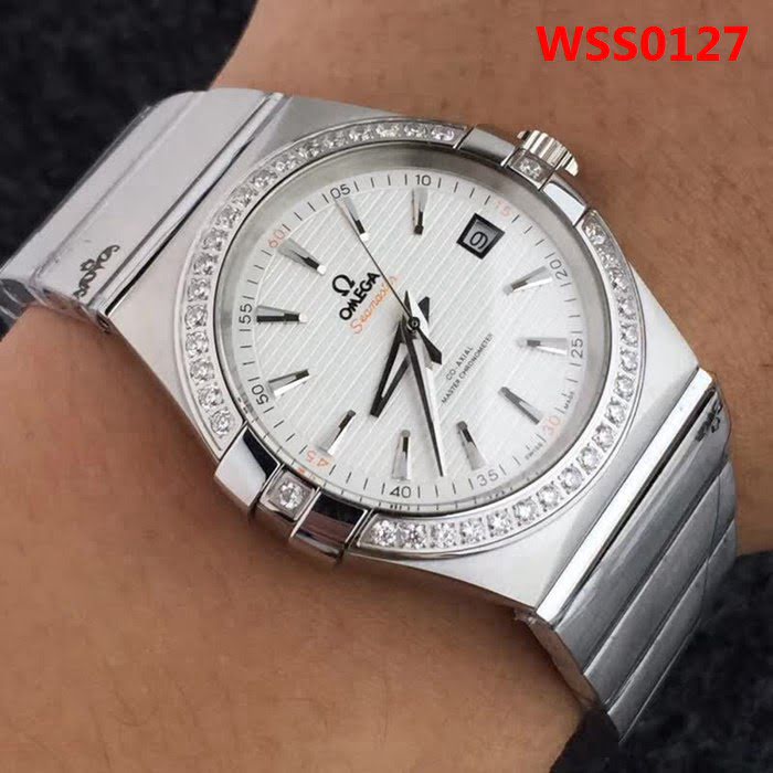 歐米茄OMEGA 雙鷹星座 西鐵城機芯精品男士腕表 WSS0127