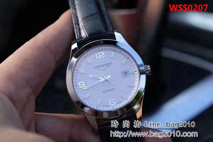 LONGINES浪琴 經典康柏系列 男士自動機械腕表 WSS0207