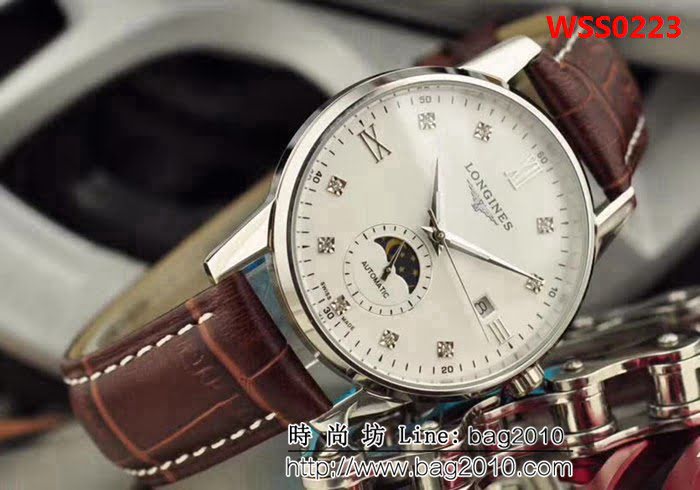 LONGINES浪琴 復古系列 高端男士腕表 WSS0223