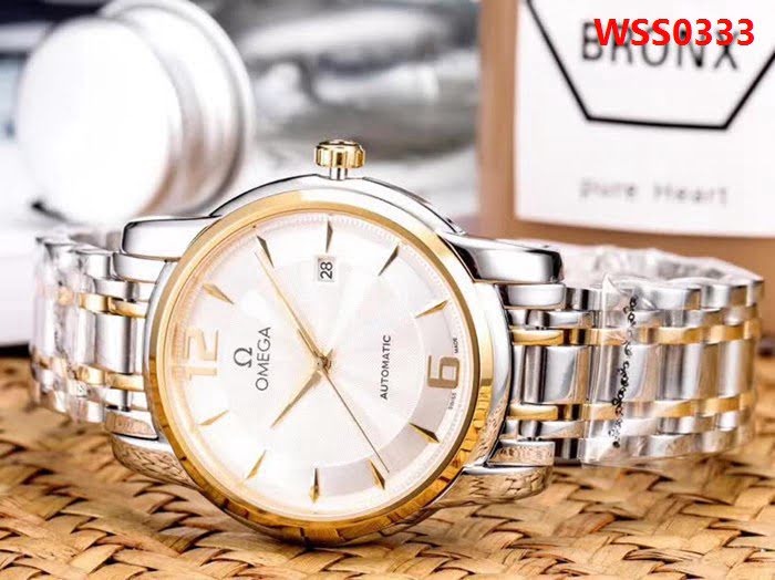 歐米茄OMEGA 經典大三針 全自動機械精品男士腕表 WSS0333
