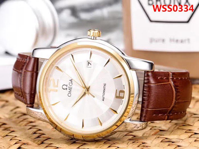 歐米茄OMEGA 經典大三針 全自動機械精品男士腕表 WSS0334
