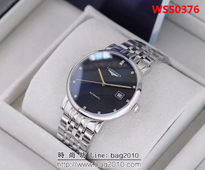 LONGINES浪琴 全新博雅系列 男士腕表 WSS0376