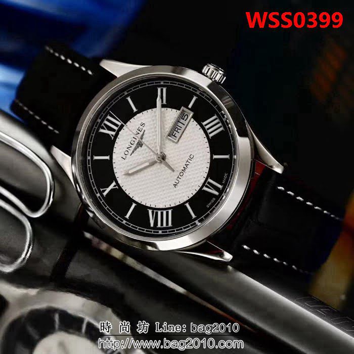 LONGINES浪琴 高級定制 全自動機械 男士腕表 WSS0399