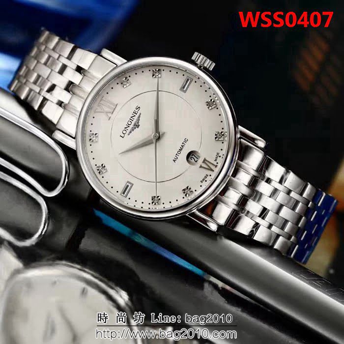 LONGINES浪琴 高級定制 全自動機械 男士腕表 WSS0407