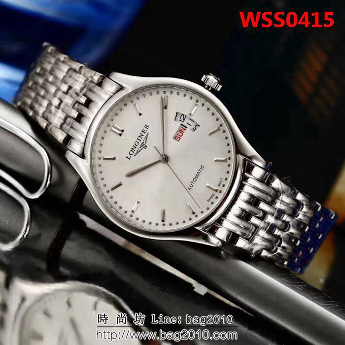 LONGINES浪琴 高級定制 全自動機械 男士腕表 WSS0415
