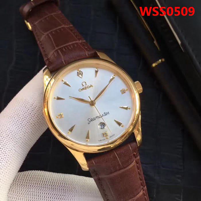 歐米茄OMEGA 簡約時尚 全自動機械男士腕表 WSS0509