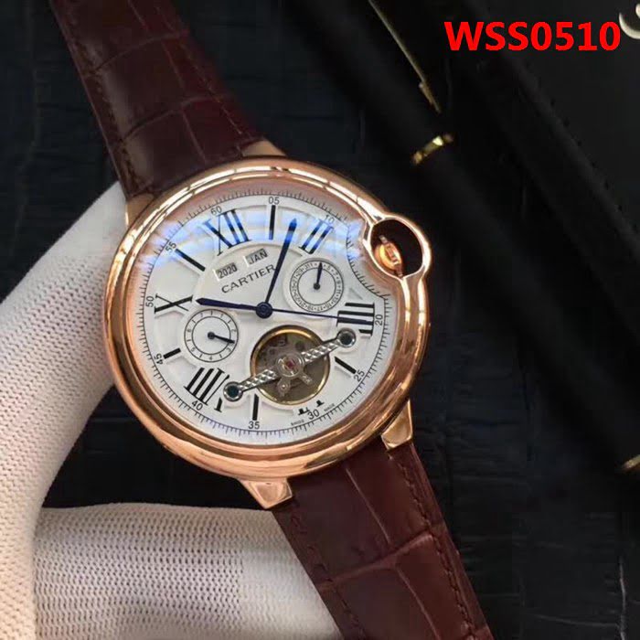 CARTIER卡地亞 熱賣精品 男士腕表 WSS0510
