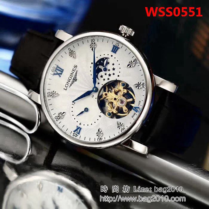LONGINES浪琴 全自動機械 精品男士腕表 WSS0551