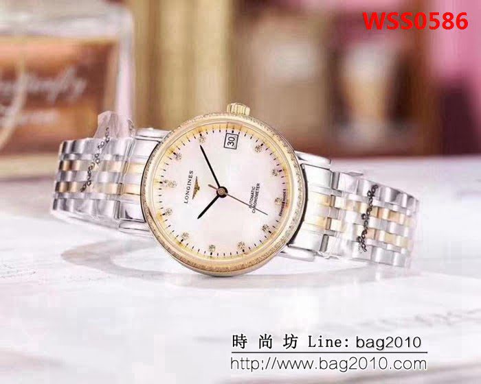 LONGINES浪琴 經典博雅系列 女士機械腕表 WSS0586