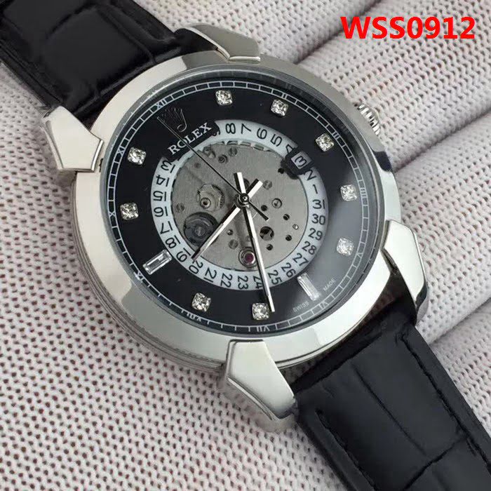 勞力士ROLEX 316L精鋼表殼 全自動機械 時尚男士腕表 WSS0912