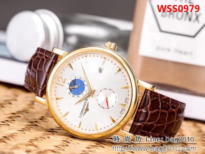 LONGINES浪琴 四針分離 精品男士腕表 WSS0979
