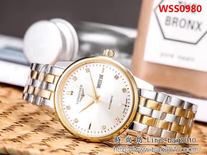 LONGINES浪琴 復古系列 全自動機械精品男士腕表 WSS0980