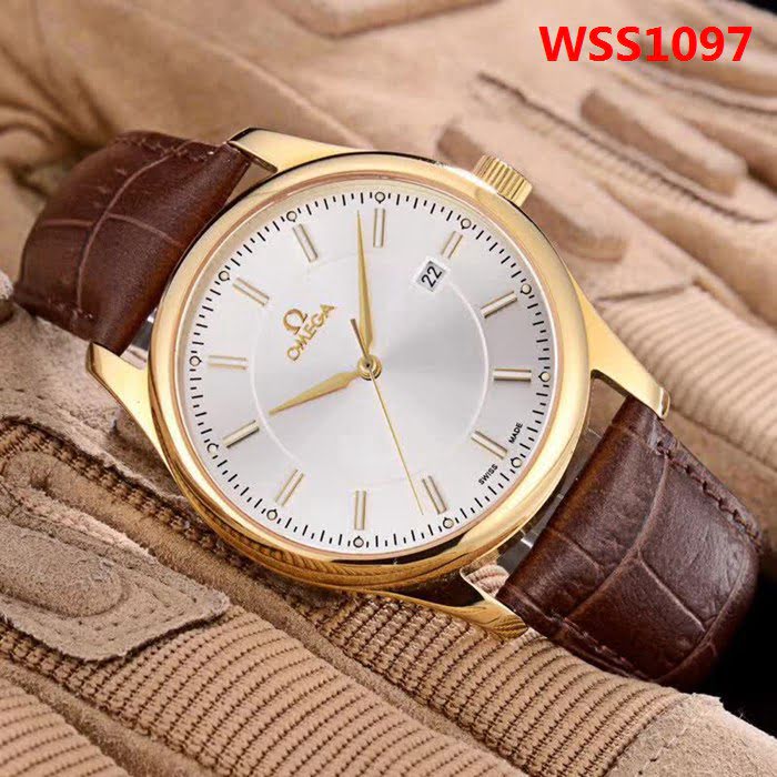 歐米茄OMEGA 經典大三針 全自動機械精品男士腕表 WSS1097