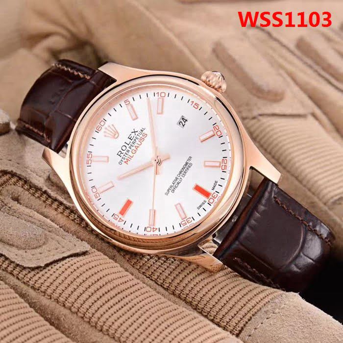勞力士ROLEX 經典大三針 全自動機械 精品男士腕表 WSS1103
