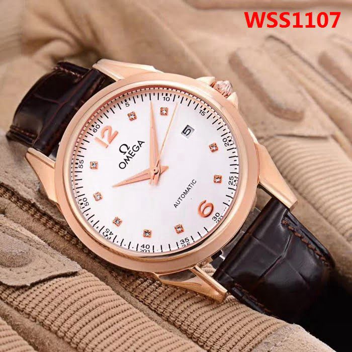 歐米茄OMEGA 經典大三針 全自動機械精品男士腕表 WSS1107