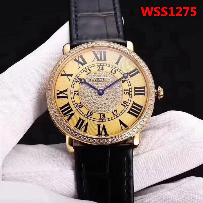CARTIER卡地亞 RONDE LOUS CARTIER路易圓系列 高端男士腕表 WSS1275