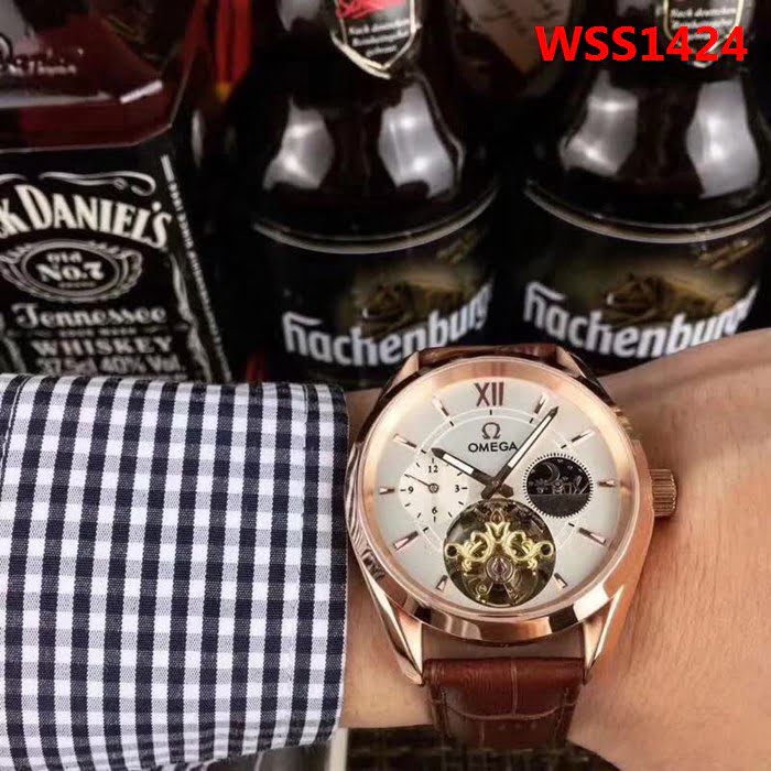 歐米茄OMEGA 鍍膜玻璃精品男士腕表 WSS1424