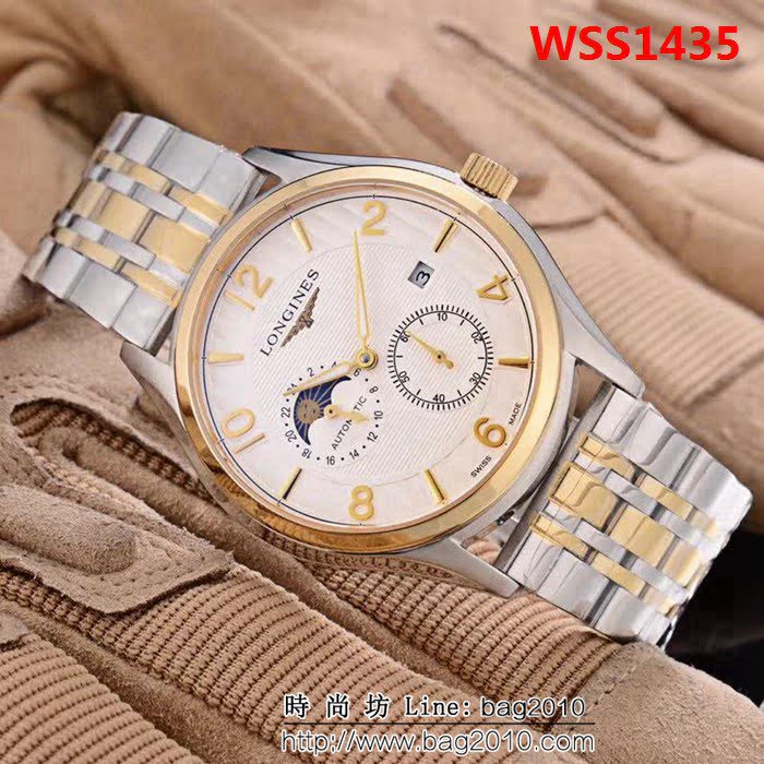 LONGINES浪琴 四針分離 精品男士腕表 WSS1435