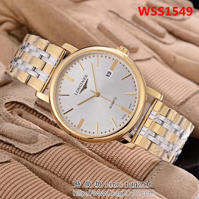 LONGINES浪琴 經典大三針 全自動機械 精品男士腕表 WSS1549