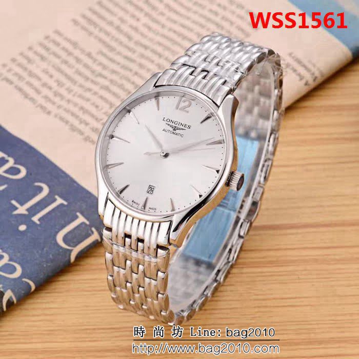 LONGINES浪琴 跑量王 新品上市 時尚精品男士腕表 WSS1561