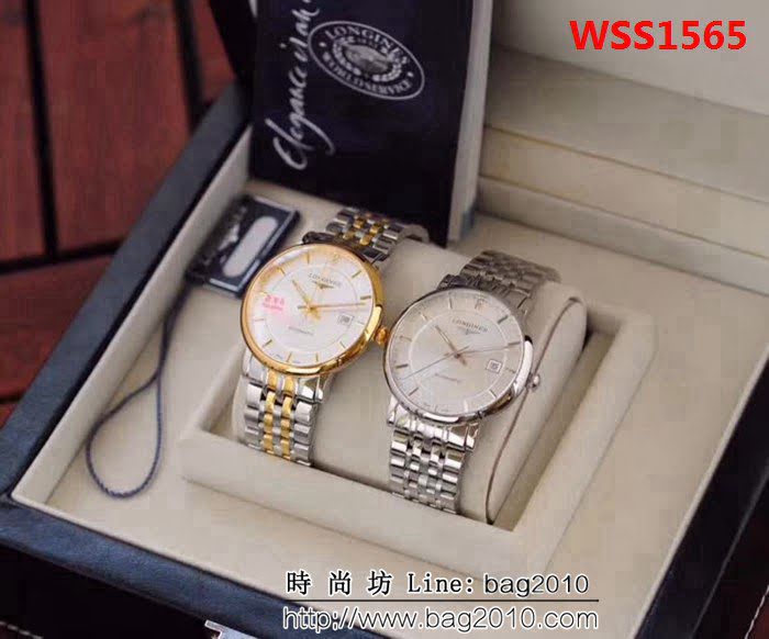 LONGINES浪琴 全新升級 2018新款 男士腕表 WSS1565