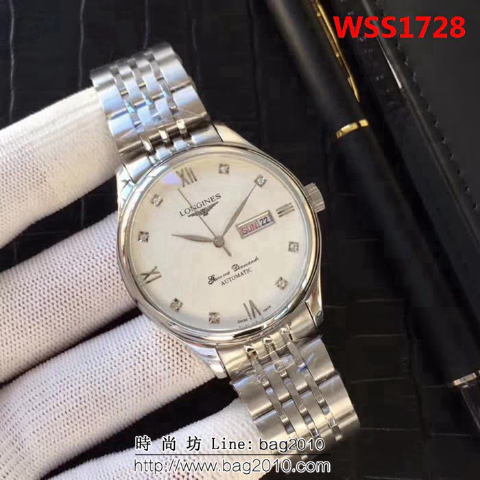 LONGINES浪琴 全自動機械 男士腕表 WSS1728