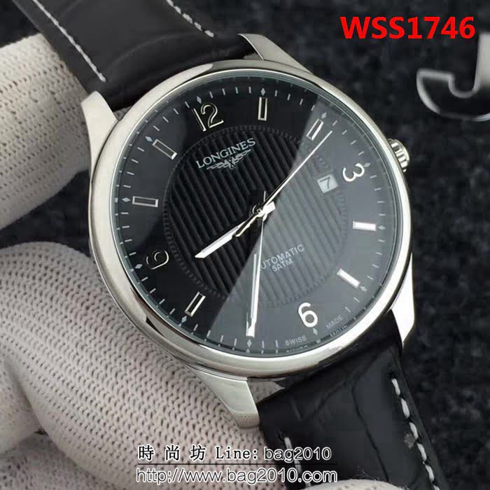 LONGINES浪琴 全自動機械 時尚男士腕表 WSS1746