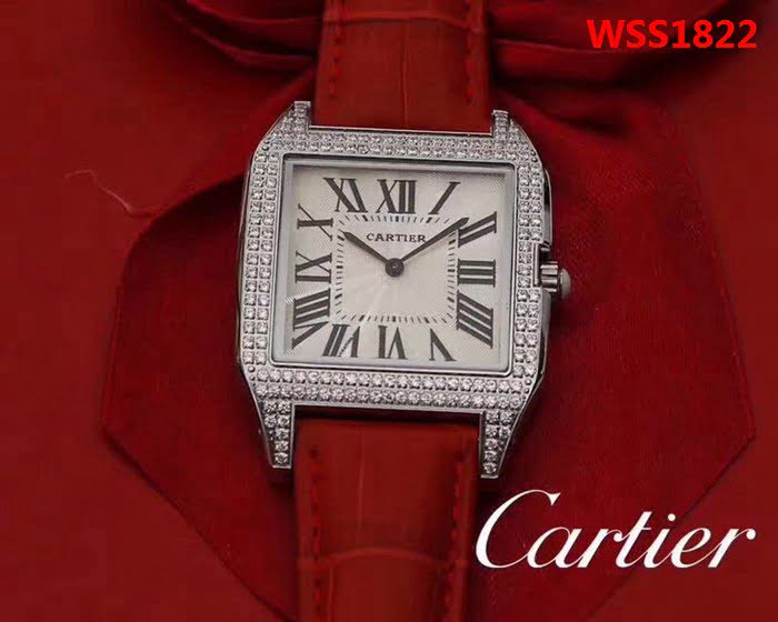 CARTIER卡地亞 跑量款 精品女性腕表 WSS1822