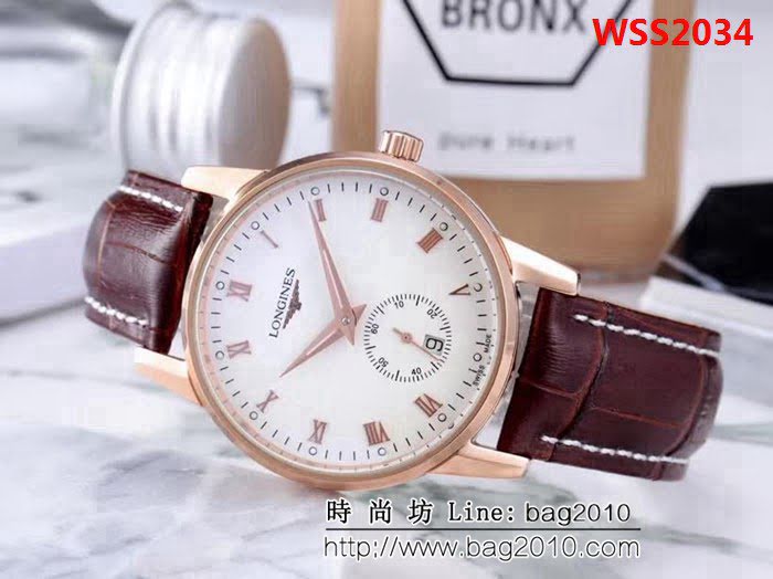 LONGINES浪琴 復古系列 精品男士腕表 WSS2034