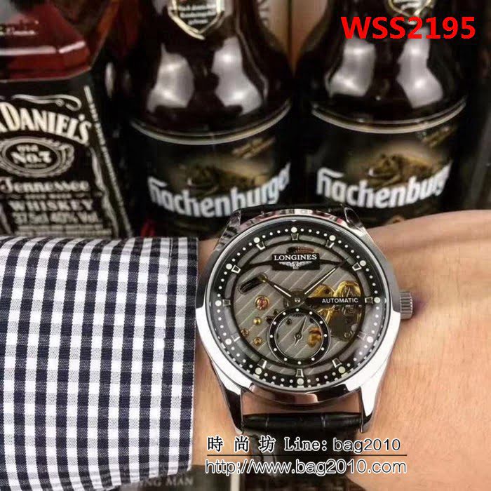 LONGINES浪琴 全自動機械 精品男士腕表 WSS2195