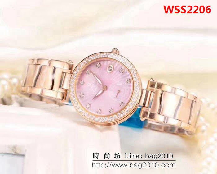 歐米茄OMEGA 時尚水鑽 女士石英腕表 WSS2206