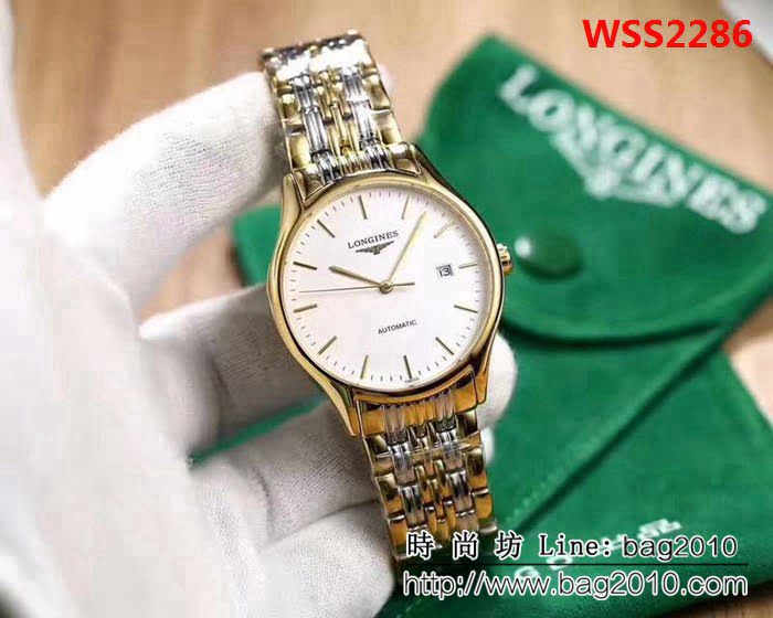 LONGINES浪琴 經典律雅系列 男士自動機械腕表 WSS2286