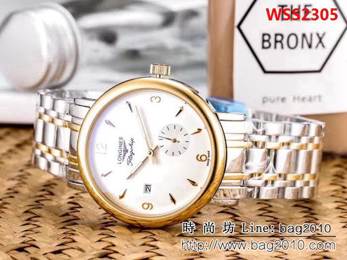 LONGINES浪琴 獨立五字位小秒 精品男士腕表 WSS2305