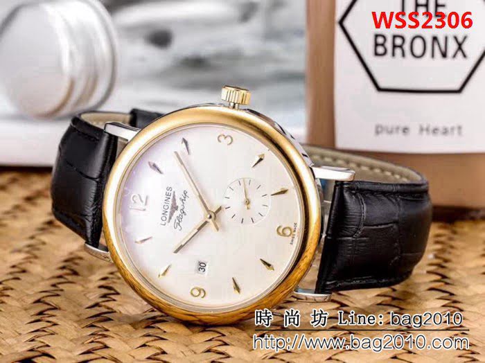 LONGINES浪琴 獨立五字位小秒 精品男士腕表 WSS2306