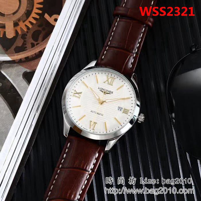 LONGINES浪琴 8215全自動機械 男士腕表 WSS2321