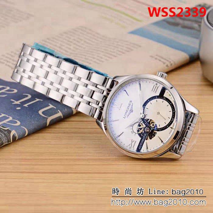 LONGINES浪琴 新款獨家首發 簡約時尚 精品男士腕表 WSS2339