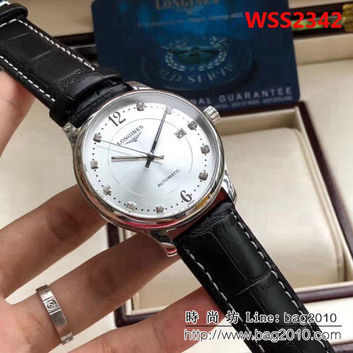 LONGINES浪琴 新款獨家首發 簡約時尚 精品男士腕表 WSS2342