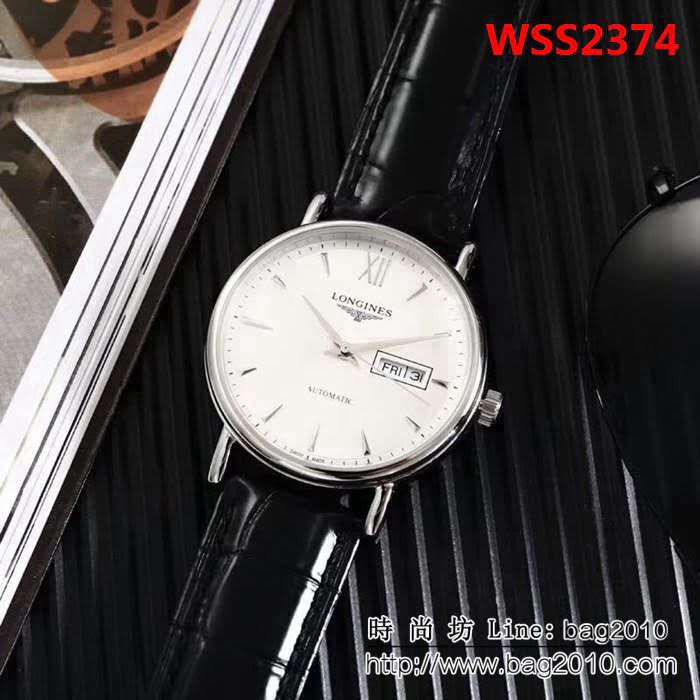 LONGINES浪琴 高級定制 全自動機械男士腕表 WSS2374
