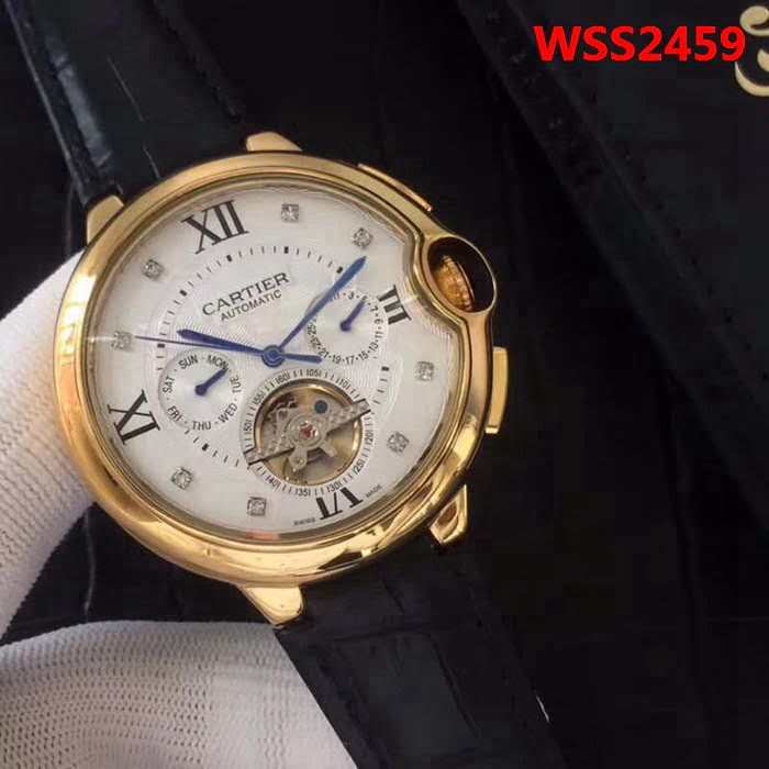 CARTIER卡地亞 熱賣精品 全自動機械 男士腕表 WSS2459