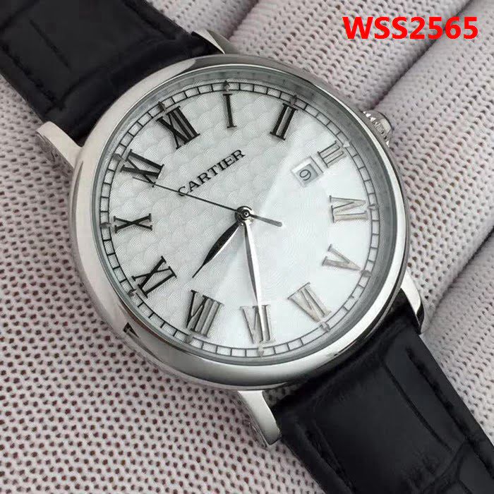 CARTIER卡地亞 全自動機械 時尚男士腕表  WSS2565