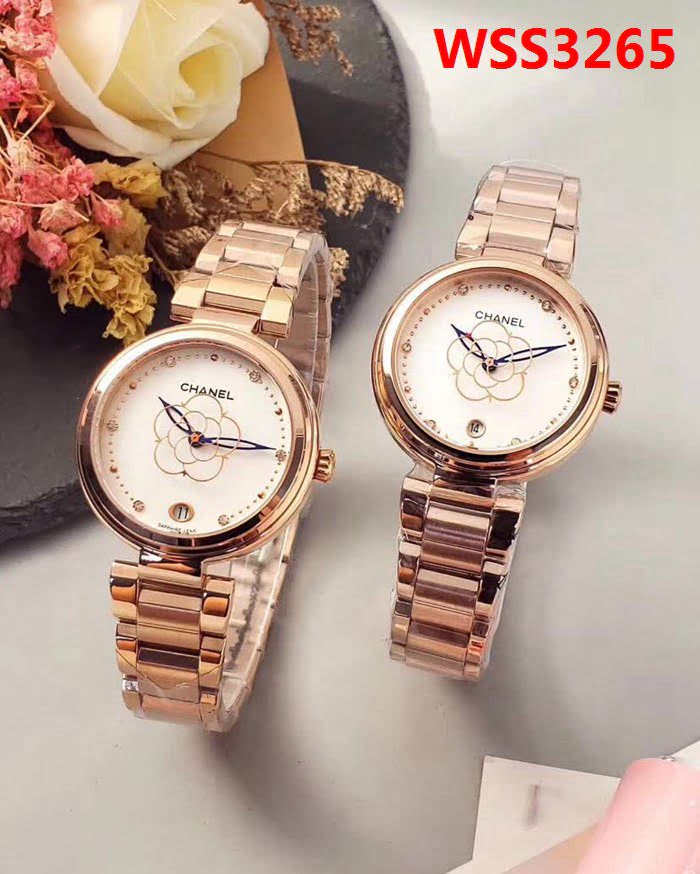 CHANEL香奈兒 山茶花新品力作 女士腕表 WSS3265